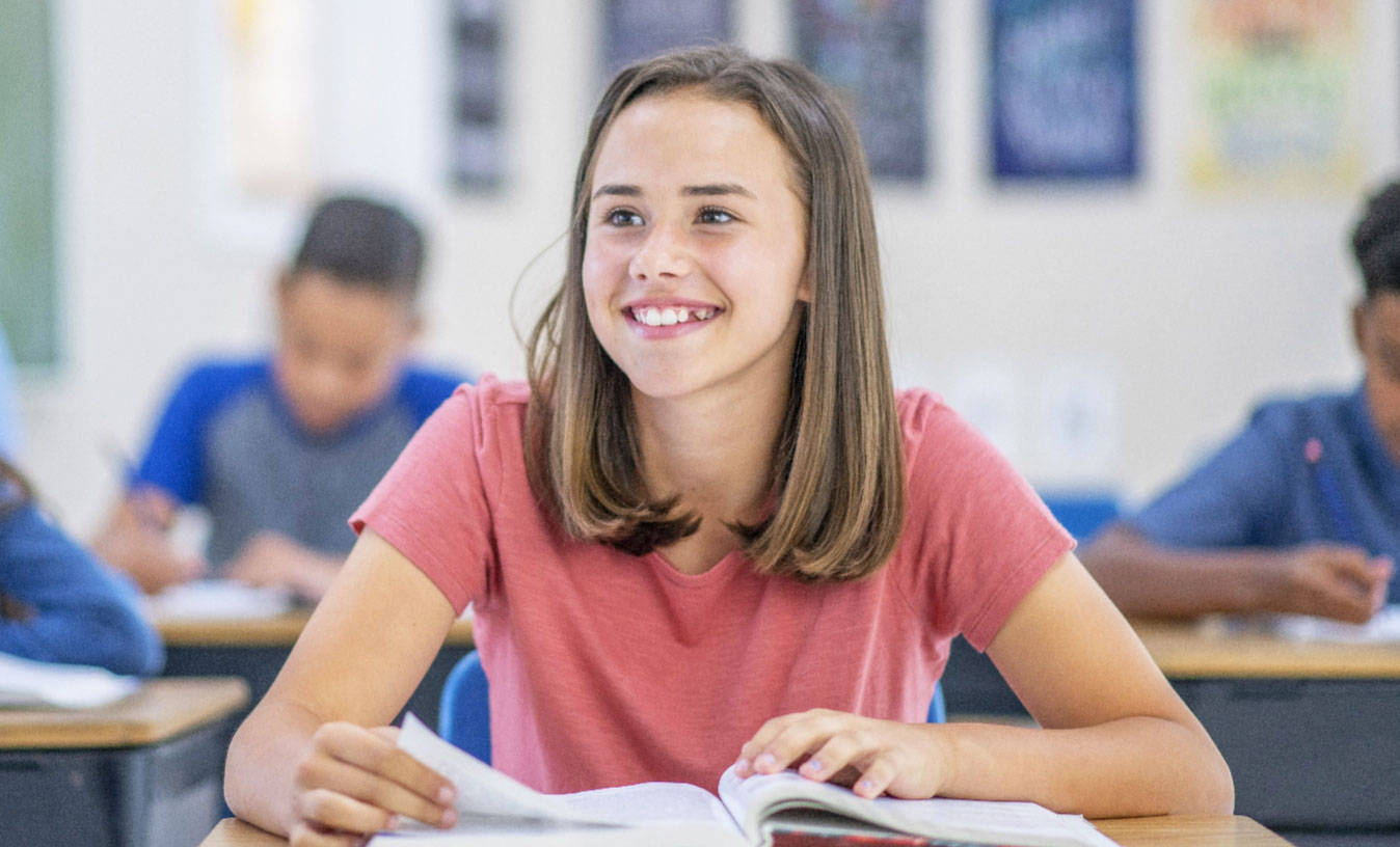 reading student